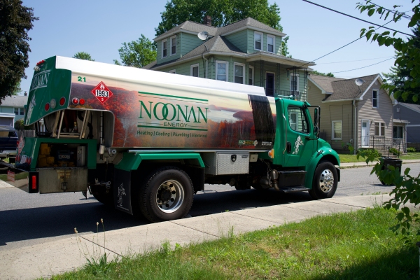 Noonan Energy oil delivery truck