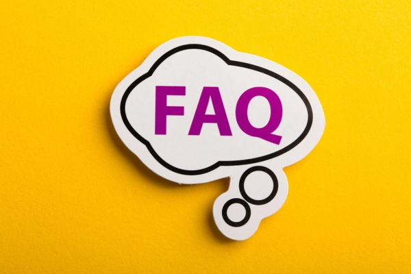 FAQ on thought bubble depicting Thermostat Problems questions