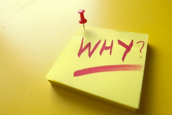 why written on a sticky notepad with a push pin depicting professional electricians