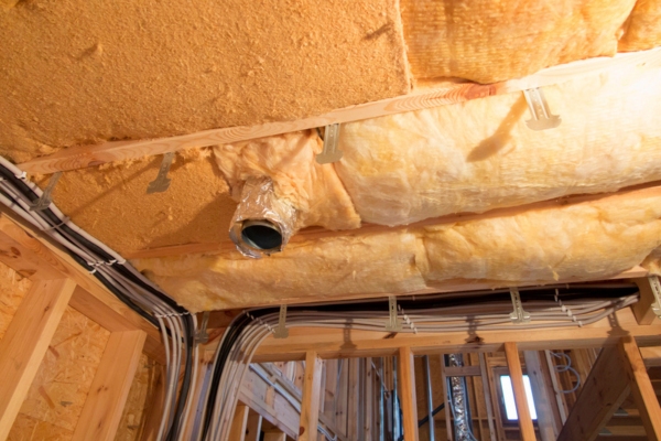 insulating home ductwork system