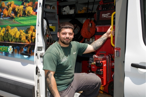 Noonan Energy professional HVAC technician