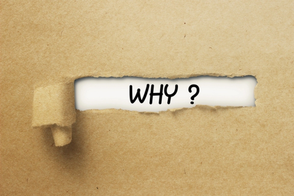 WHY revealed from a torn paper depicting Ductless HVAC Growing in Popularity