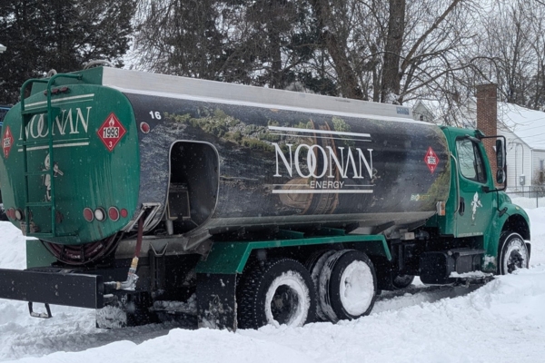 Noonan Energy heating oil delivery truck