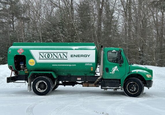 Noonan Energy oil delivery truck