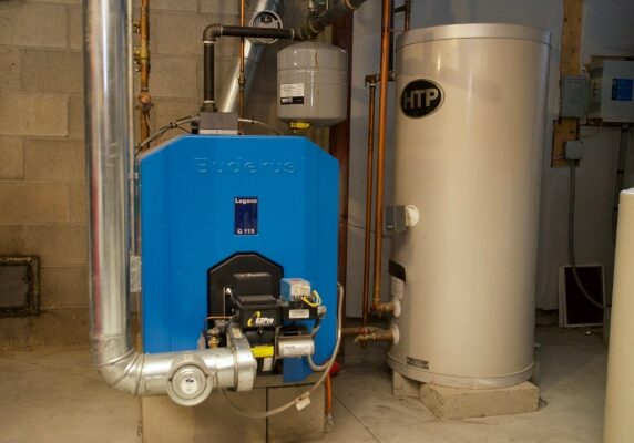 residential oil boiler system